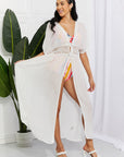 Marina West Swim Sun Goddess Tied Maxi Cover-Up