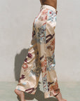 Kayda Satin Wide Leg Pants