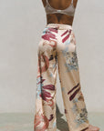Kayda Satin Wide Leg Pants