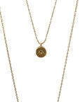 Layered Bar Bullet Necklace