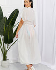 Marina West Swim Sun Goddess Tied Maxi Cover-Up
