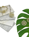 Honeycomb Bomb Earrings