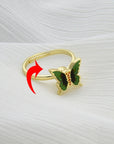Fidget Spinner Rotatable Ring For Women