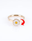 Fidget Spinner Rotatable Ring For Women