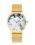 Fashion Rose Gold Mesh Band Wrist Watch