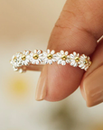 Fidget Spinner Rotatable Ring For Women