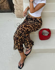 Retro Fashion Summer Classic Leopard Pattern Skirt
