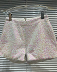 New Clubwear Shorts w/Sequins Shorts High Waist