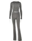 Fashion Sets for Women Two Pieces Ladies Suit Pink Tracksuit Y2K Long