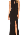LIKELY Black Harbor Keyhole Formal Gown